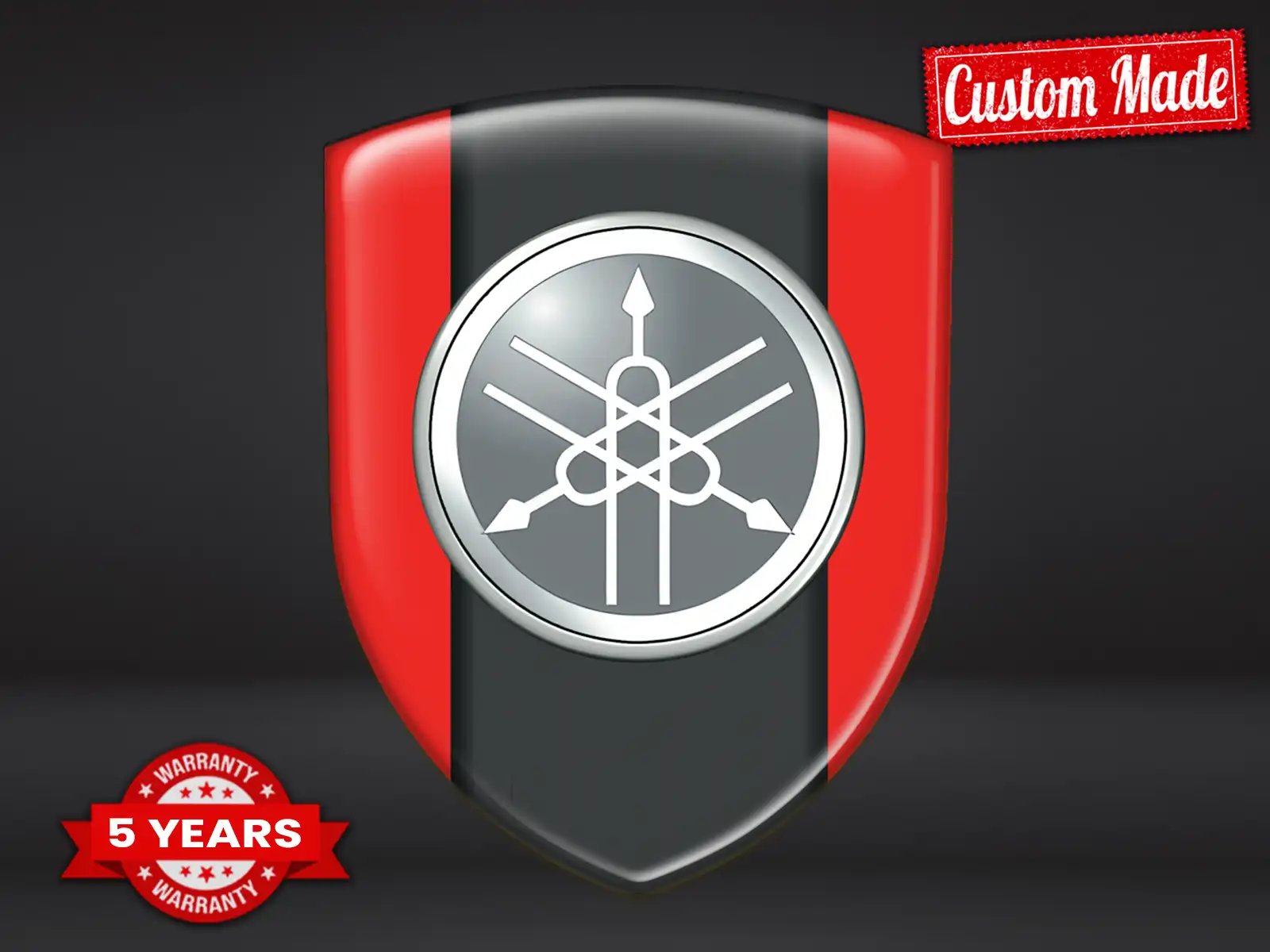 Yamaha Pegatinas Logo Personalizadas Resistentes Universal 